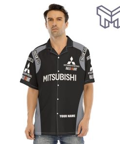 Mitsubishi F1 Team Racing Apparel, Mitsubishi Custom Hawaiian Shirt