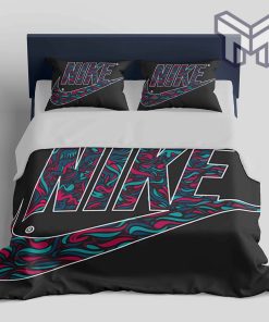 Nike Fashion Logo Luxury Brand Bedding Set Home Decor