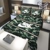 Nike Green Army Fashion Luxury Brand Premium Bedding Set Home Decor