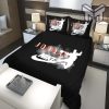 Nike Jordan Black Fashion Luxury Brand Premium Bedding Set Home Decor