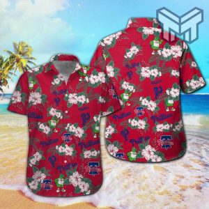 Philadelphia Phillies MLB Hawaiian Shirt Leisure Aloha Shirt - Trendy Aloha