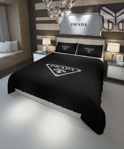 Prada Luxury Brand Bedding Set Bedspread Duvet Cover Set Home Decor