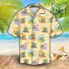 Star Wars Baby Yoda Hawaiian IX Graphic Print Short Sleeve Hawaiian Casual Shirt