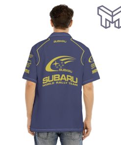 Subaru World Rally Team Apparel, Subaru Custom Hawaiian Shirt