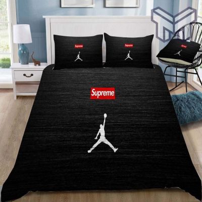 Supreme Jordan Luxury Brand Bedding Set Bedspread Duvet Cover Set Home Decor