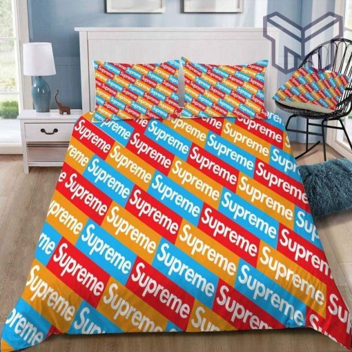 Supreme Luxury Brand Bedding Set Bedspread Duvet Cover Set Home Decor