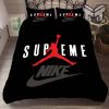 Supreme Nike Hot Bedding Sets Luxury Brand Bedding Decor Bedroom Sets