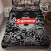 Supreme Symbol And Mickey Mouse Quilt Bedding Sets