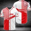 Supreme baseball jersey shirt luxury clothing clothes sport outfit for men women hot 2023 Type01