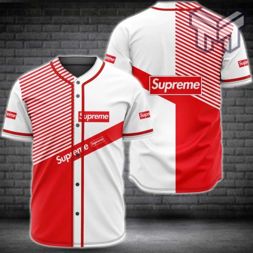 Supreme baseball jersey shirt luxury clothing clothes sport outfit for men women hot 2023 Type01