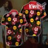 The Kinks Rock Band Music Hawaiian Graphic Print Short Sleeve Hawaiian Casual Shirt