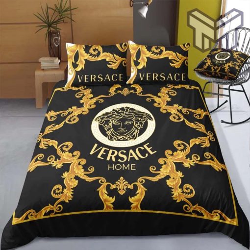 Versace Home Hot New Luxury Brand Bedding Set Bedspread Duvet Cover Set Home Decor