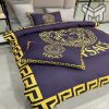 Versace Logo Luxury Brand Bedding Set Home Decor