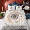 Versace White Luxury Brand Bedding Set Bedspread Duvet Cover Set Home Decor