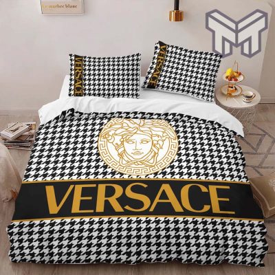 Versace Luxury Brand Logo High-End Bedding Set LV Home Decor