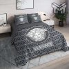 Versace Medusa Grey Luxury Brand High End Premium Bedding Set Home Decor