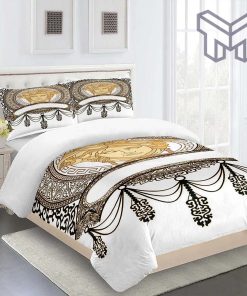 Versace Medusa Logo Luxury Brand High End Premium Bedding Set Home Decor
