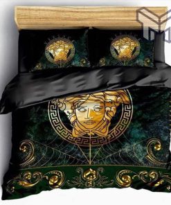 Versace Medusa Luxury Brand High-End Bedding Set Home Decor