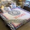 Versace New Fashion Logo Luxury Brand Bedding Set Home Decor