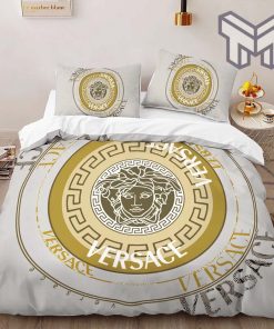 Versace New Logo Limited Edition Luxury Brand High-End Bedding Set LV Home Decor