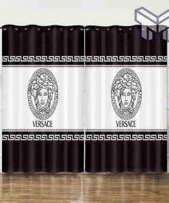 Versace luxury brand window curtain living room home decor fashion gift
