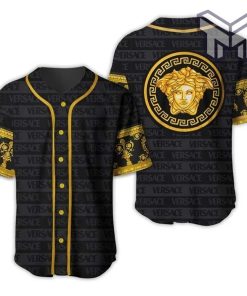 Gianni versace black baseball jersey shirt luxury clothing clothes sport for men women hot 2023 Type02