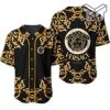 Gianni versace black gold baseball jersey shirt luxury clothing clothes sport for men women hot 2023