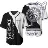 Gianni versace black white baseball jersey shirt luxury clothing clothes sport for men women hot 2023