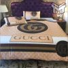 Gucci Bedding Set, Gucci Beautiful Luxury Brand Inspired 3D Bedding Sets Duvet Cover Bedlinen Bed set