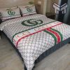 Gucci Bedding Set, Gucci GC Luxury Fashion Brand Bedding Set Bedspread Duvet Cover Set