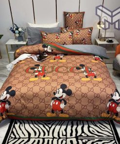 Gucci Bedding Set, Gucci Hot Luxury Brand High-End Bedding Set Home Decor