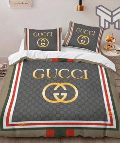 Gucci Bedding Set, Gucci Limited Luxury Brand High-End Bedding Set Home Decor