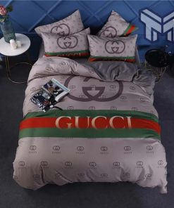 Gucci Bedding Set, Gucci Luxury Brand Bedding Set Bedspread Duvet Cover Set