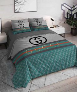 Gucci Bedding Set, Gucci Luxury Brand High End Premium Bedding Set Home Decor