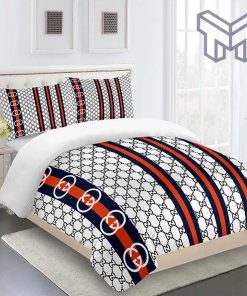 Gucci Bedding Set, Gucci Luxury Brand Premium Fashion Limited Bedding Set Home Decor