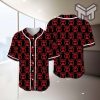 Gucci red baseball jersey shirt luxury lv clothing clothes sport for men women hot 2023