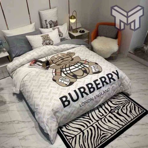 burberry-bedding-sets-burberry-bear-luxury-brand-bedding-set-bedspread-duvet-cover-set-home-decor