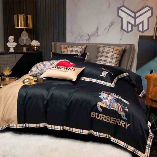 burberry-bedding-sets-burberry-black-luxury-fashion-brand-bedding-set