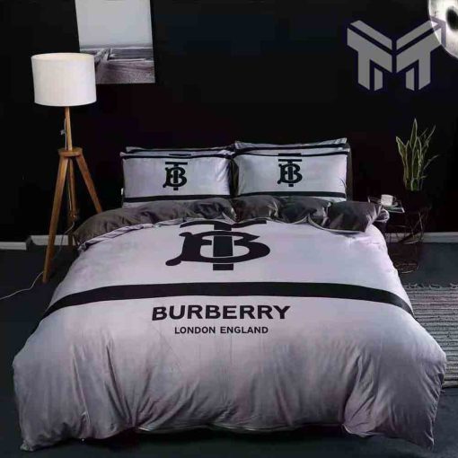 burberry-bedding-sets-burberry-grey-luxury-logo-fashion-brand-premium-bedding-set-home-decor