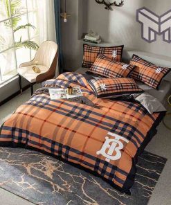 burberry-bedding-sets-burberry-orange-bedding-set-3d-printed-bedding-sets-quilt-sets-duvet-cover-luxury-brand-bedding-decor-bedroom-sets
