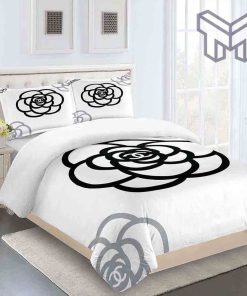 chanel-bedding-sets-chanel-big-flowers-luxury-brand-premium-bedding-set-duvet-cover-home-decor
