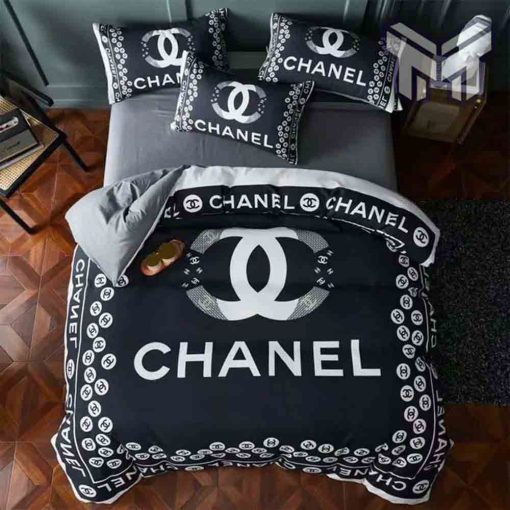 chanel-bedding-sets-chanel-black-bedding-3d-printed-bedding-sets-quilt-sets-duvet-cover-luxury-brand-bedding-decor-bedroom-sets