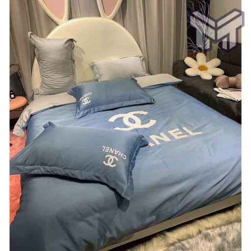 chanel-bedding-sets-chanel-blue-bedding-3d-printed-bedding-sets-quilt-sets-duvet-cover-luxury-brand-bedding-decor-bedroom-sets