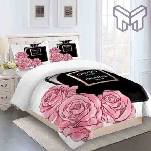 chanel-bedding-sets-chanel-coco-hot-bedding-sets-luxury-brand-bedding-decor-bedroom-sets