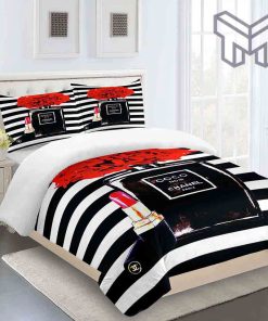 chanel-bedding-sets-chanel-coco-noir-paris-luxury-brand-premium-bedding-set-duvet-cover-home-decor