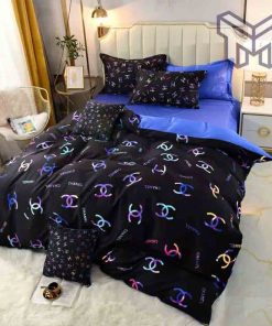chanel-bedding-sets-chanel-colorful-black-luxury-brand-bedding-set-duvet-cover-home-decor