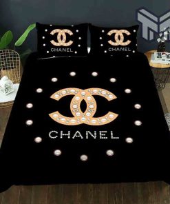 chanel-bedding-sets-chanel-diamond-light-luxury-brand-high-end-bedding-set-home-decor