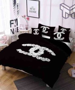 chanel-bedding-sets-chanel-diamond-printed-bedding-sets-quilt-sets-duvet-cover-luxury-brand-bedding-decor