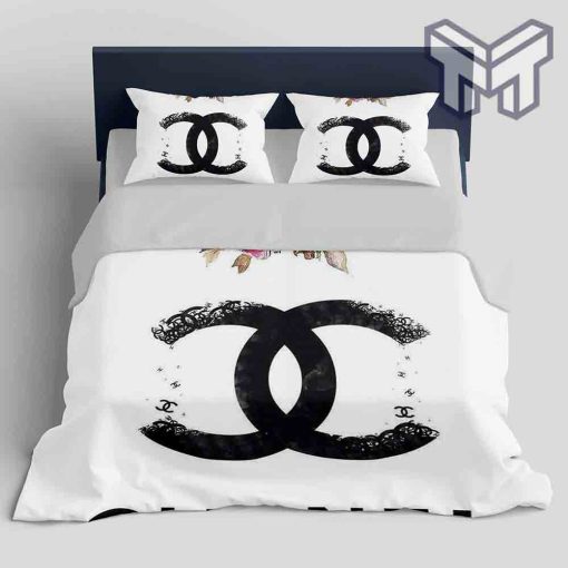 chanel-bedding-sets-chanel-flower-fashion-white-luxury-brand-bedding-set-home-decor