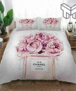 chanel-bedding-sets-chanel-flowers-hot-bedding-sets-luxury-brand-bedding-decor-bedroom-sets